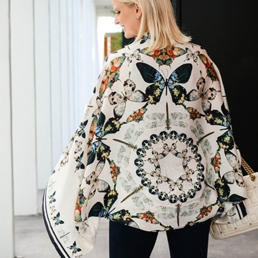 Ted Baker Butterfly Cape Scarf